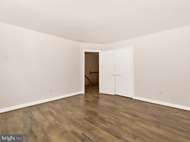 13241 Manor Dr S, Mount Airy, MD 21771 - unfurnished room with dark wood finished floors and baseboards