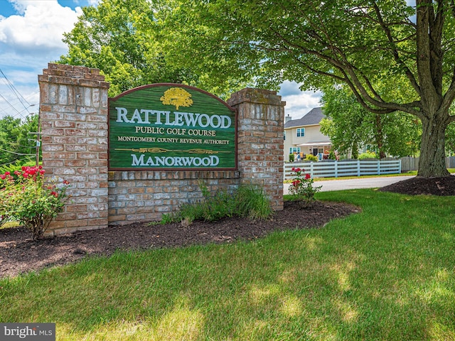 13241 Manor Dr S, Mount Airy, MD 21771 - view of community sign