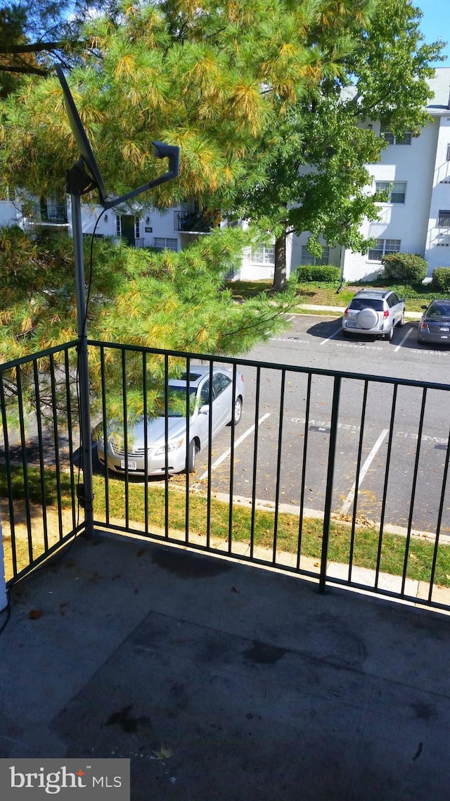 7093 Spring Garden Dr Unit 104, Springfield, VA 22150 - view of balcony