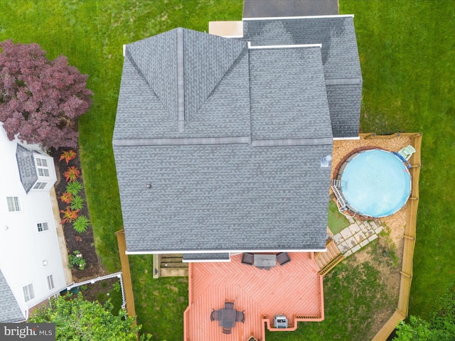 1904 Artillery Ln, Odenton, MD 21113 - view from above of property