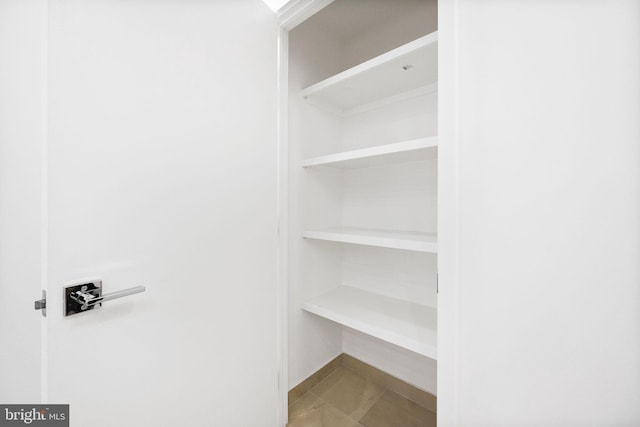 view of closet