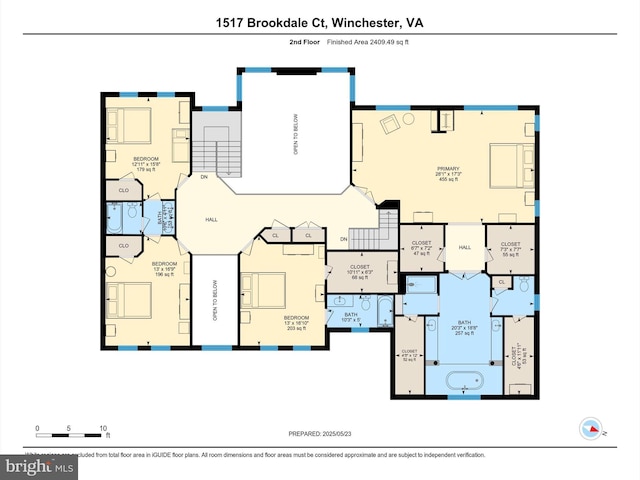 1517 Brookdale Ct, Winchester, VA 22601 - property floor plan