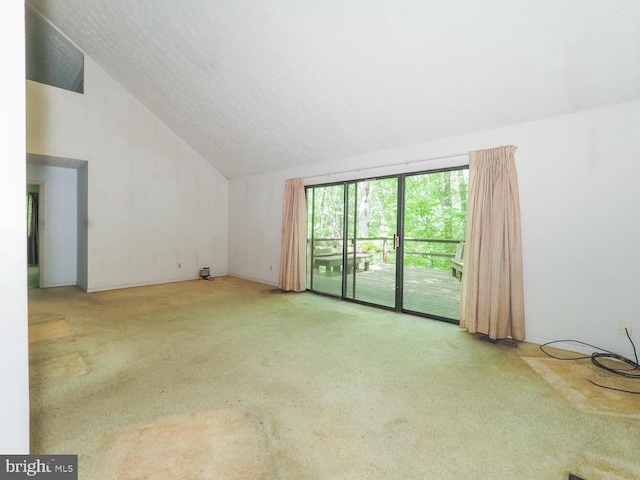 524 Ridge Rd, Annapolis, MD 21401 - carpeted spare room featuring vaulted ceiling