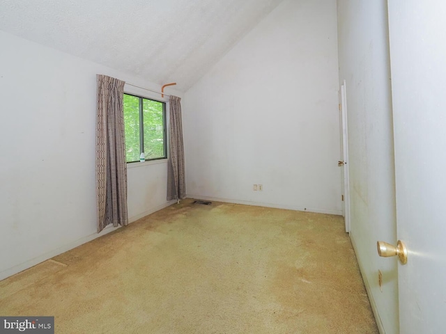 524 Ridge Rd, Annapolis, MD 21401 - unfurnished room with lofted ceiling and carpet