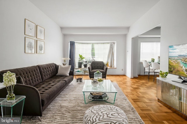 view of living area
