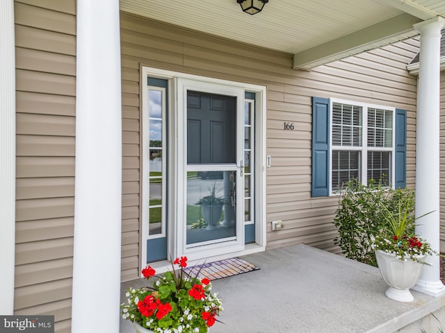 166 Spring Dale Ln, Felton, DE 19943 - property entrance with a porch