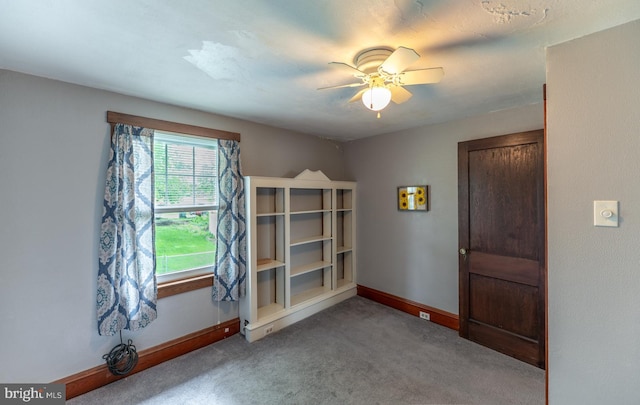 506 W 3rd St, Birdsboro, PA 19508 - carpeted empty room with a ceiling fan and baseboards