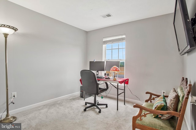 455 Creeks End Ln, Stevensville, MD 21666 - carpeted office featuring baseboards