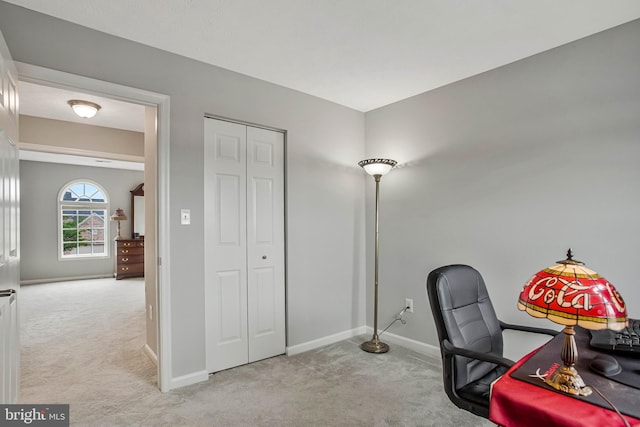 455 Creeks End Ln, Stevensville, MD 21666 - carpeted home office featuring baseboards