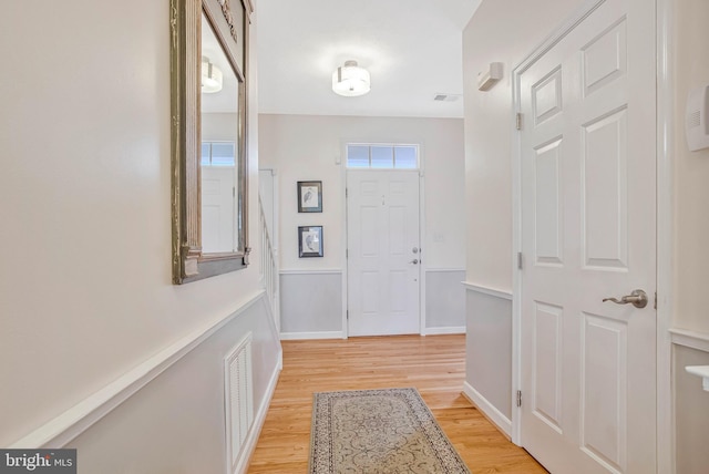 455 Creeks End Ln, Stevensville, MD 21666 - foyer with light wood finished floors and baseboards