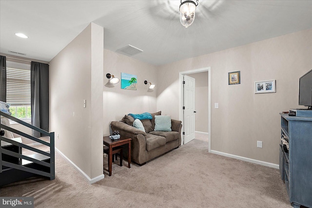 119 Mumfords Landing Rd, Ocean Pines, MD 21811 - carpeted living area with baseboards