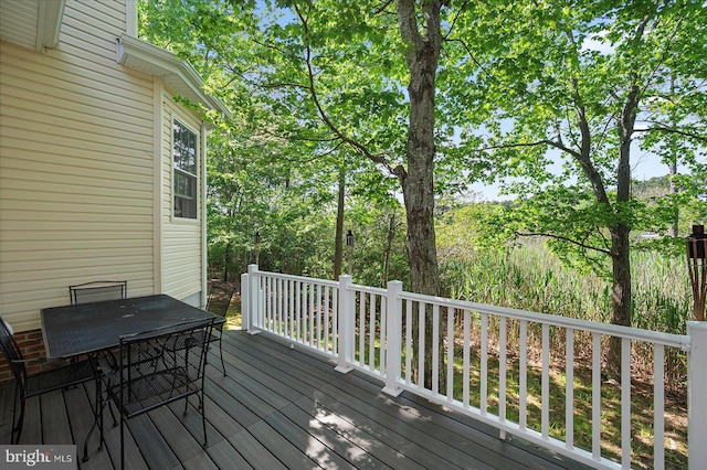 119 Mumfords Landing Rd, Ocean Pines, MD 21811 - deck with outdoor dining space