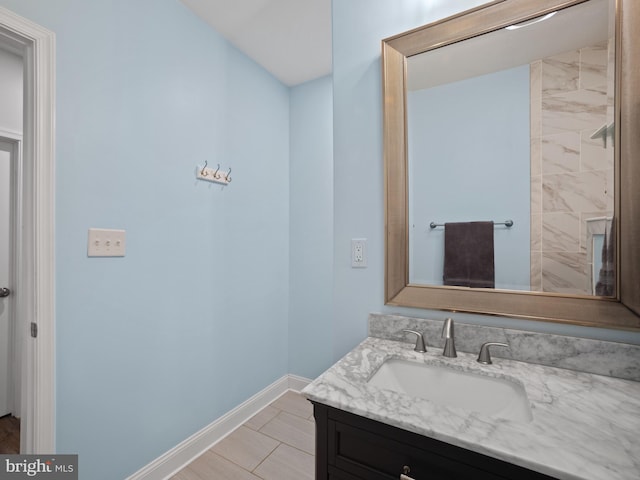 1422 Silver Oak Ln, Arnold, MD 21012 - bathroom with vanity and baseboards