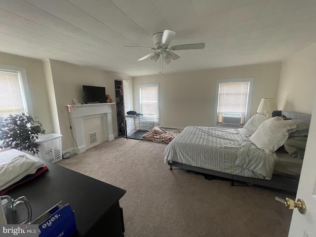 138 W 4th St, Bridgeport, PA 19405 - carpeted bedroom with ceiling fan