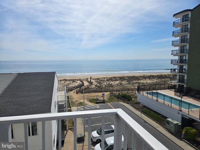 8 35th St Unit 401, Ocean City, MD 21842 - water view with local beach