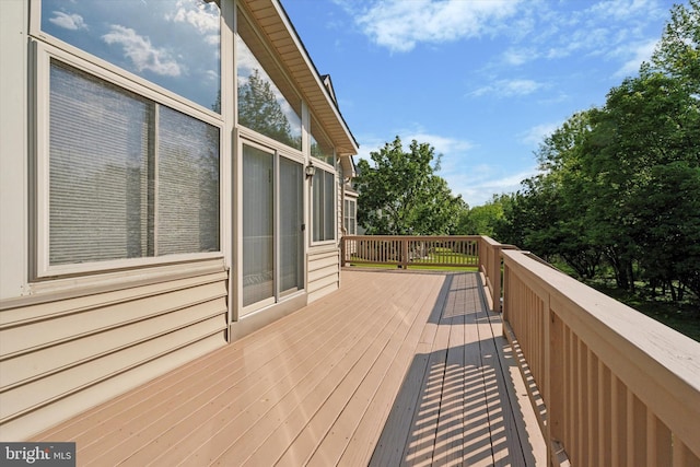 view of deck