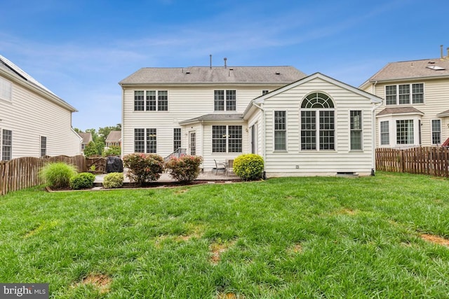 10611 Tattersall Dr, Manassas, VA 20112 - rear view of property with a patio