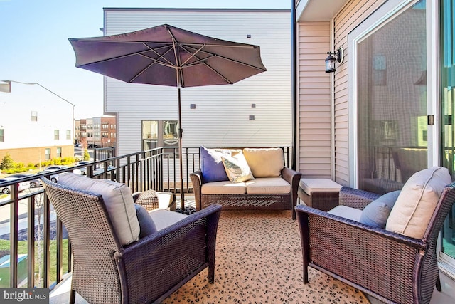 23109 Cottonwillow Sq, Brambleton, VA 20148 - wooden deck featuring an outdoor hangout area