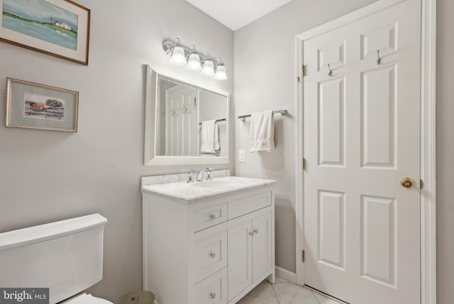 36 Wingstone Ln, Devon, PA 19333 - bathroom with vanity, marble finish floors, and toilet
