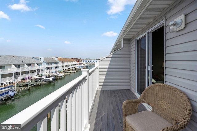 614 Osprey Rd Unit D, Ocean City, MD 21842 - balcony with a water view