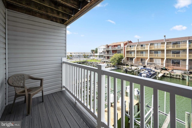 614 Osprey Rd Unit D, Ocean City, MD 21842 - balcony with a water view