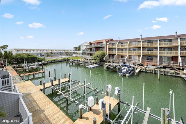 614 Osprey Rd Unit D, Ocean City, MD 21842 - dock with boat lift and a water view