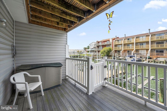 614 Osprey Rd Unit D, Ocean City, MD 21842 - view of wooden terrace