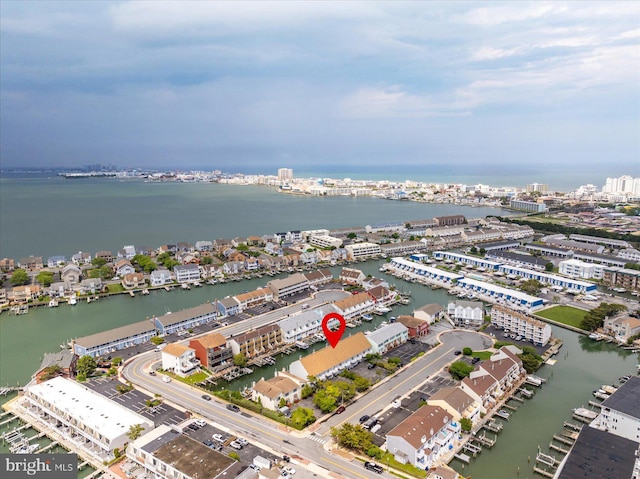 614 Osprey Rd Unit D, Ocean City, MD 21842 - aerial view of property's location featuring a large body of water