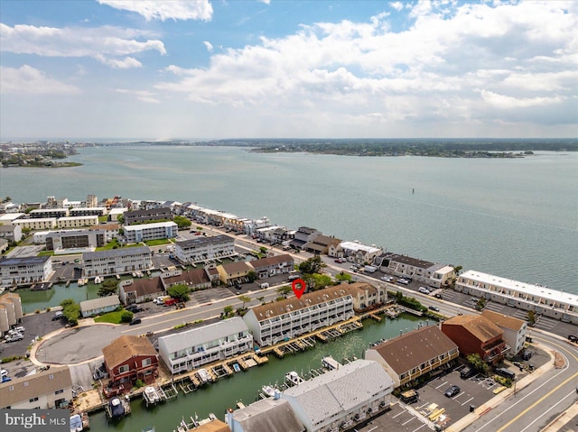 614 Osprey Rd Unit D, Ocean City, MD 21842 - bird's eye view of a nearby body of water