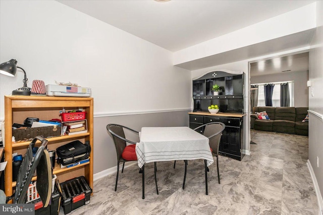 10625 Shasta Ct Unit T, Damascus, MD 20872 - dining space featuring baseboards