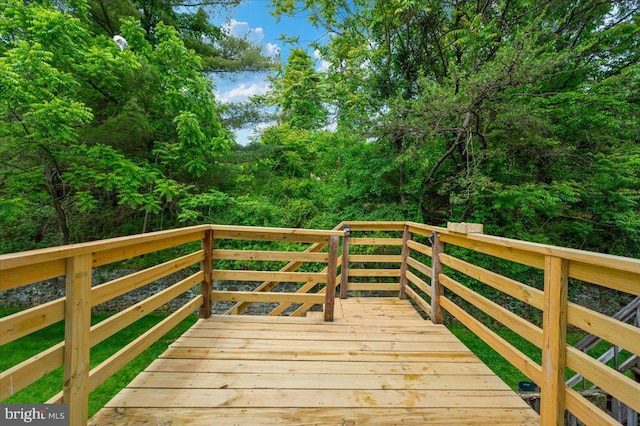 10625 Shasta Ct Unit T, Damascus, MD 20872 - view of wooden terrace