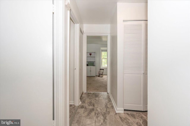 10625 Shasta Ct Unit T, Damascus, MD 20872 - hallway featuring baseboards