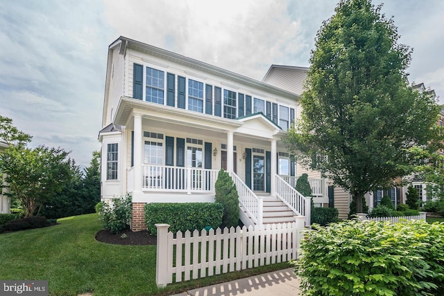 9 Webster Hill Ct, Clarksburg, MD 20871 - view of front facade featuring a porch