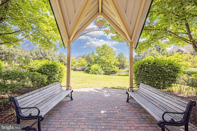 9 Webster Hill Ct, Clarksburg, MD 20871 - view of patio