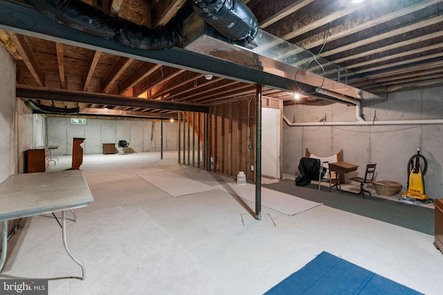 103 Dylan Cir, Avondale, PA 19311 - view of unfinished below grade area