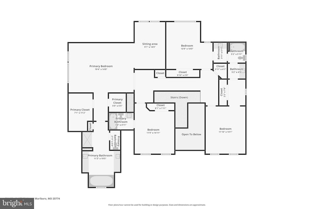 711 Bleak Hill Pl, Upper Marlboro, MD 20774 - room layout