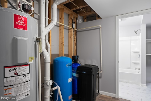 3612 Panhandle Rd, Front Royal, VA 22630 - utility room featuring electric water heater