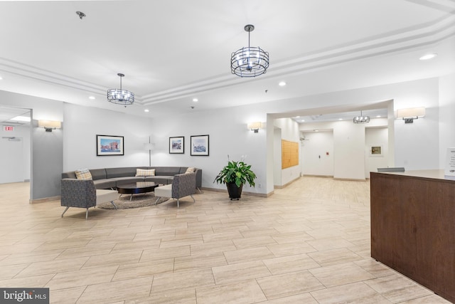 24 Courthouse Sq Unit 710, Rockville, MD 20850 - building lobby featuring recessed lighting