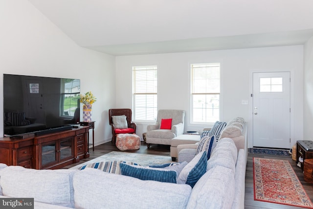 205 Kinneman Rd, Abbottstown, PA 17301 - living room featuring wood finished floors and baseboards