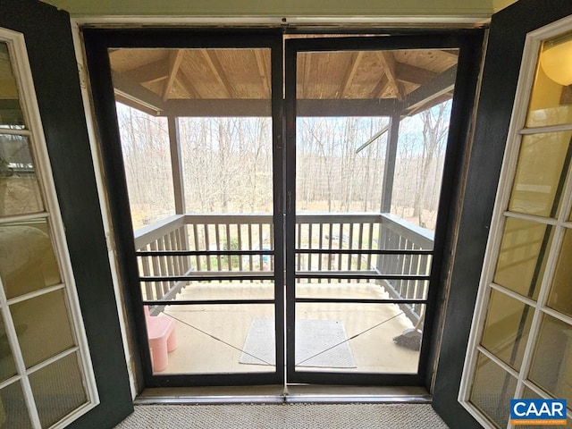 419 Camden St, Dillwyn, VA 23936 - view of doorway to outside