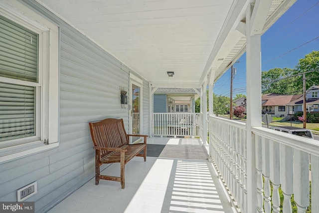 1117 Tatum St, Woodbury, NJ 08096 - balcony with a porch
