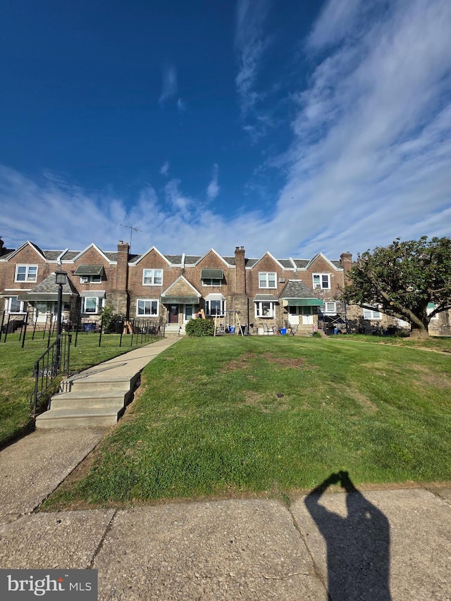 3318 Oakmont St, Philadelphia, PA 19136 - view of front of house with a residential view and a front yard