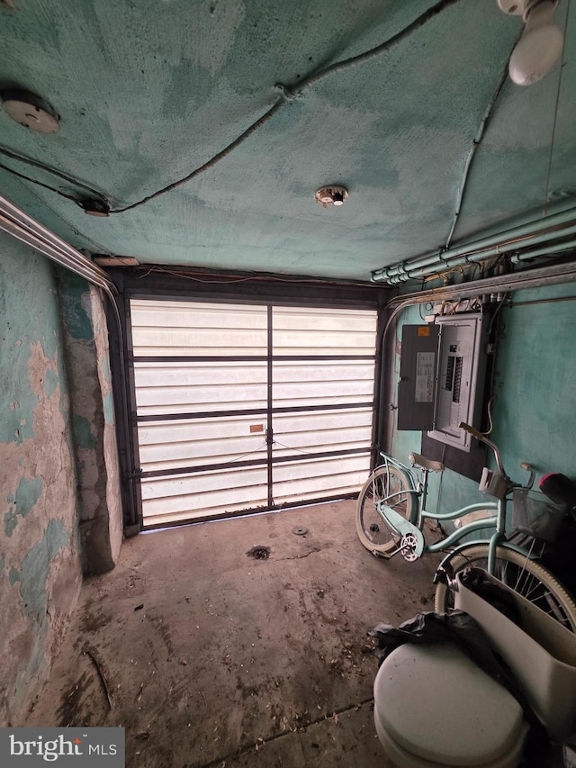 3318 Oakmont St, Philadelphia, PA 19136 - garage featuring electric panel