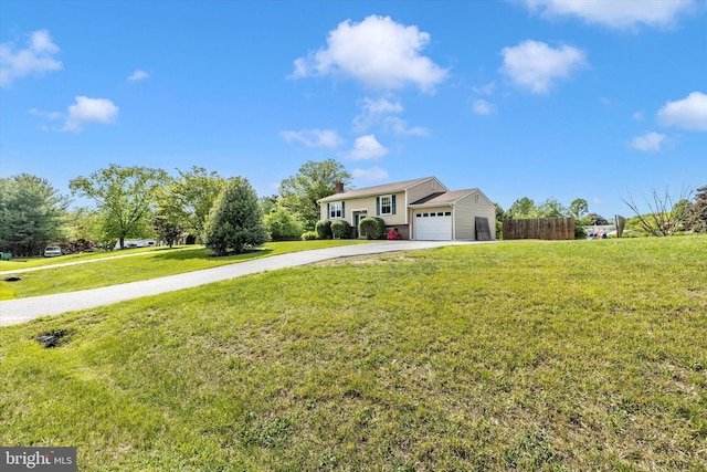 11005 Horseshoe Dr, Frederick, MD 21701 - view of front facade with an attached garage, driveway, and a chimney