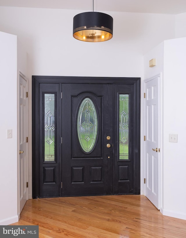 28 Stillwater Ct, Ridgeley, WV 26753 - foyer featuring light wood finished floors and baseboards