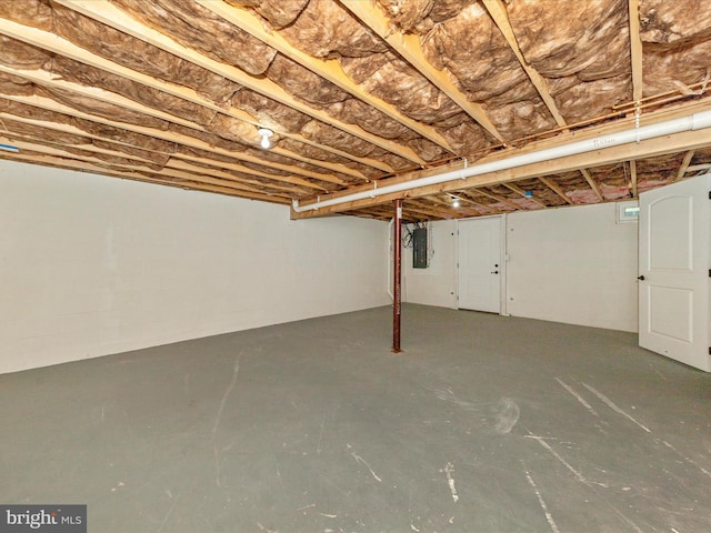 22028 Beaverbrook Dr, Smithsburg, MD 21783 - unfinished below grade area featuring electric panel