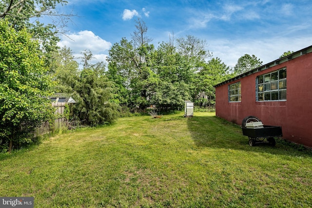 view of yard