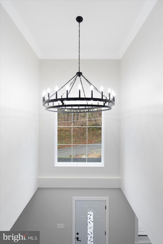 901 E Quaker Bottom Rd, Sparks Glencoe, MD 21152 - detailed view of a chandelier and ornamental molding