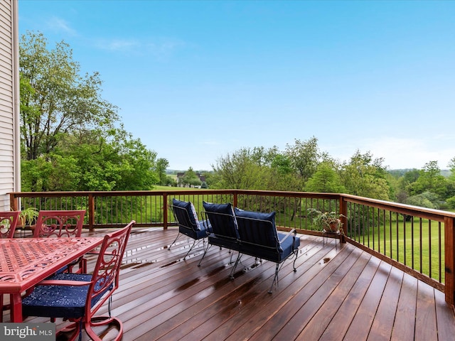 view of deck