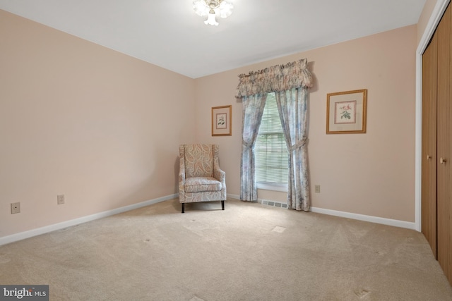 3731 Long Point Dr, York, PA 17402 - sitting room with carpet flooring and baseboards